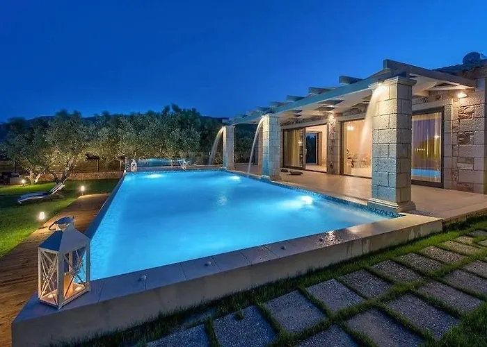 فيلة Luxury Zante Avril 3 Bedrooms Astounding Sea Views
