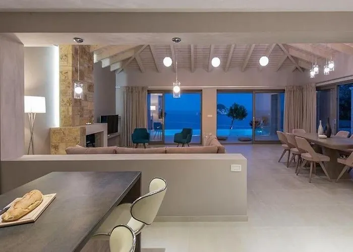 فيلة Luxury Zante Avril 3 Bedrooms Astounding Sea Views Marathiás