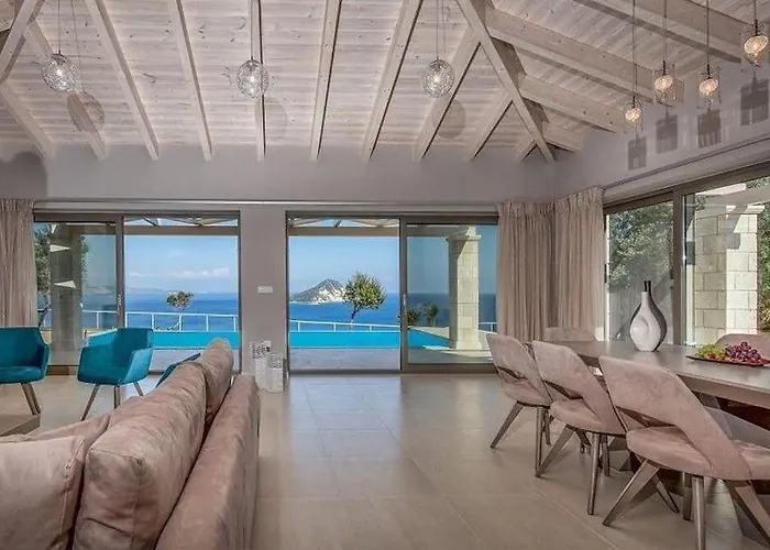 فيلة Luxury Zante Avril 3 Bedrooms Astounding Sea Views